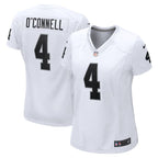 Aidan O'Connell Las Vegas Raiders Nike Women's  Game Jersey -  White
