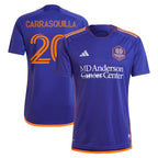 Adalberto Carrasquilla Houston Dynamo FC adidas 2024 Still Holdin' Replica Player Jersey – Purple