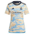 Philadelphia Union adidas Women's 2024 For Philly Replica Custom Jersey - Tan