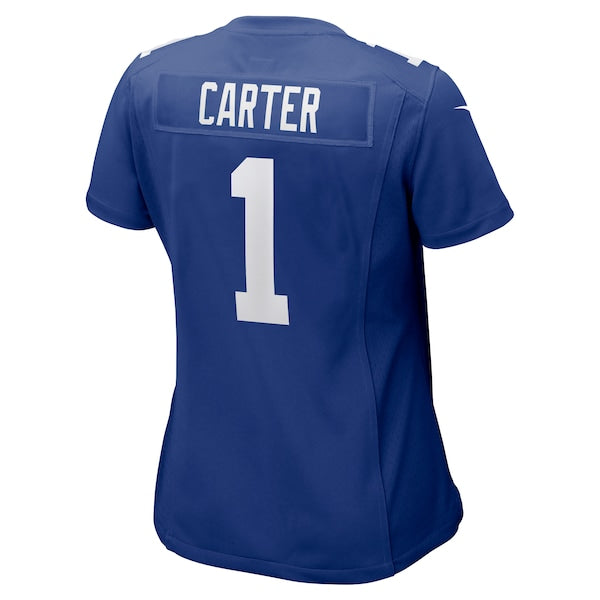 Abdul Carter New York Giants Nike Women's First Round Pick Game Jersey - Royal