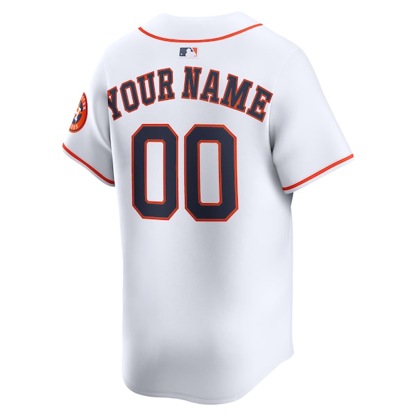Houston Astros Nike Youth Home Custom Limited Jersey - White