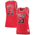 Scottie Pippen Chicago Bulls Women's 1997/98 Hardwood Classics Swingman Jersey - Red