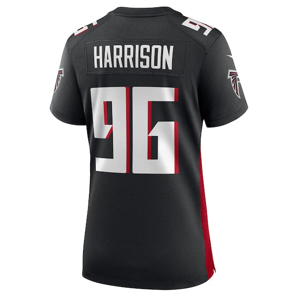 Zach Harrison Atlanta Falcons Nike Women's Team Game Jersey -  Black