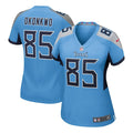Chigoziem Okonkwo Tennessee Titans Nike Women's Team Game Jersey -  Light Blue