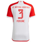 Kim Min-jae Bayern Munich adidas 2023/24 Home Replica Jersey - White
