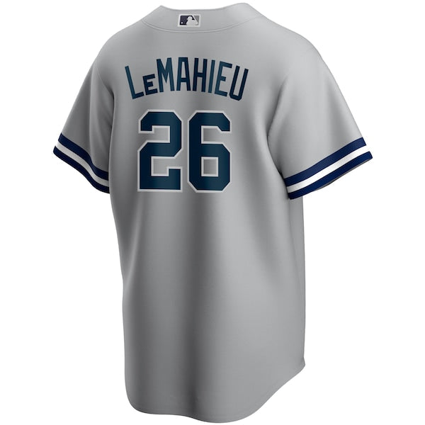 DJ LeMahieu New York Yankees Nike Road Replica Player Jersey - Gray