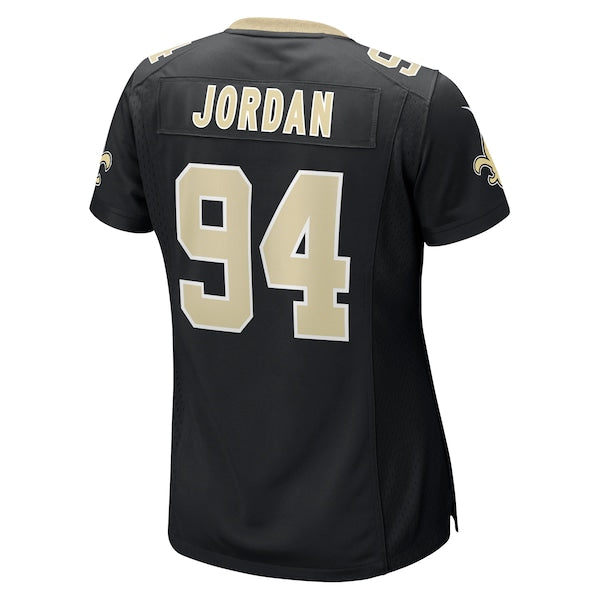 Cameron Jordan New Orleans Saints Nike Women's Team Game Jersey -  Black/White