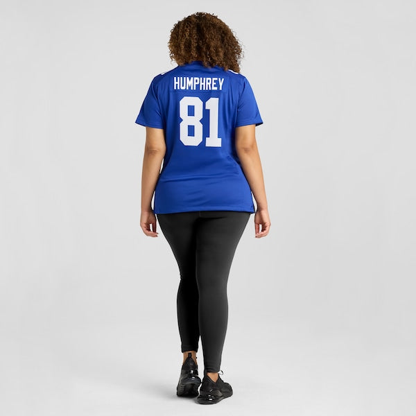 Lil'Jordan Humphrey New York Giants Nike Women's Team Game Jersey -  Royal