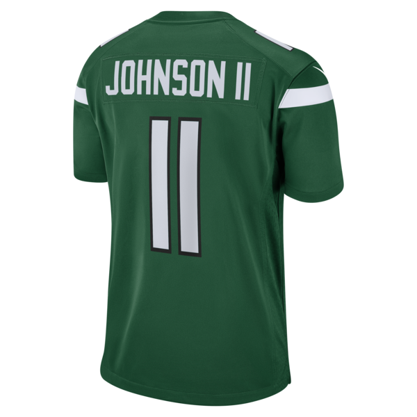 Jermaine Johnson II New York Jets Nike Game Jersey - Gotham Green/White