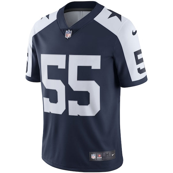 Leighton Vander Esch Dallas Cowboys Nike Alternate Vapor Limited Jersey - Navy/White