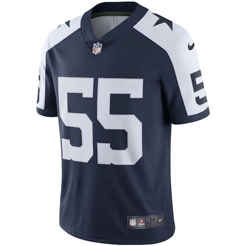 Leighton Vander Esch Dallas Cowboys Nike Alternate Vapor Limited Jersey - Navy/White