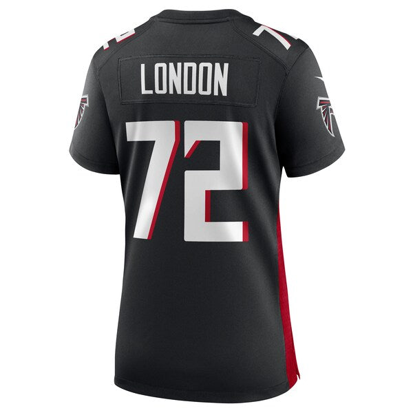 LaCale London Atlanta Falcons Nike Women's  Game Jersey -  Black