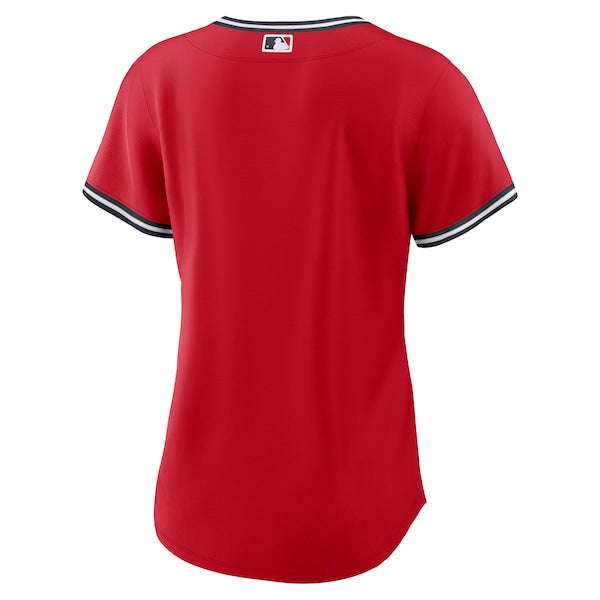 Cleveland Guardians Nike Women's Alternate 2 Replica Jersey - Red/Navy