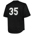 Frank Thomas Chicago White Sox Profile Big & Tall Cooperstown Collection Mesh Batting Practice Jersey - Black/Kelly Green