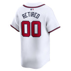 Atlanta Braves Nike Home Limited Pick-A-Player Retired Roster Jersey - White