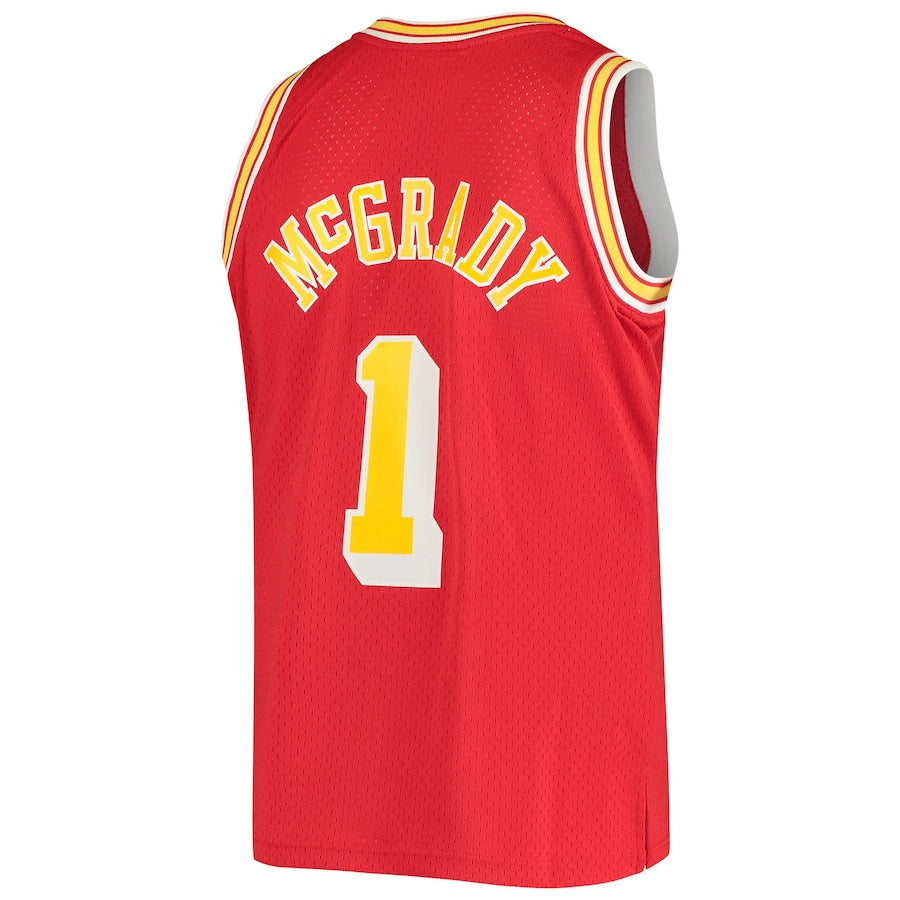 Tracy McGrady Houston Rockets 2001/02 Hardwood Classics Swingman Jersey - Red