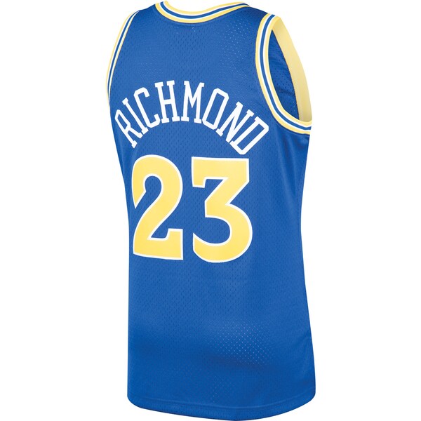 Mitch Richmond Golden State Warriors 1990/91 Hardwood Classics Swingman Jersey - Royal
