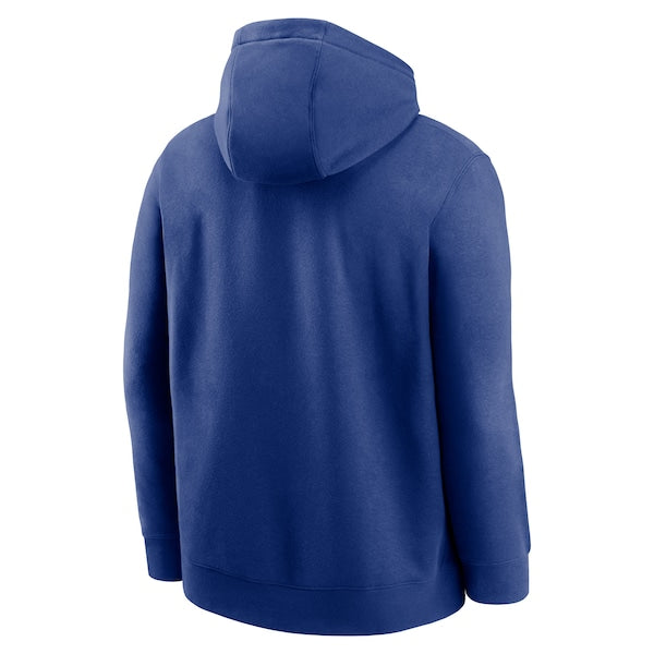 Los Angeles Dodgers Nike 2025 World Series Champions Logo Home Plate Hoodie - Royal