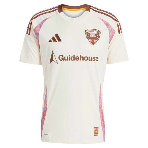 Christian Benteke D.C. United adidas 2025 The Soul Kit Replica Player Jersey - Natural