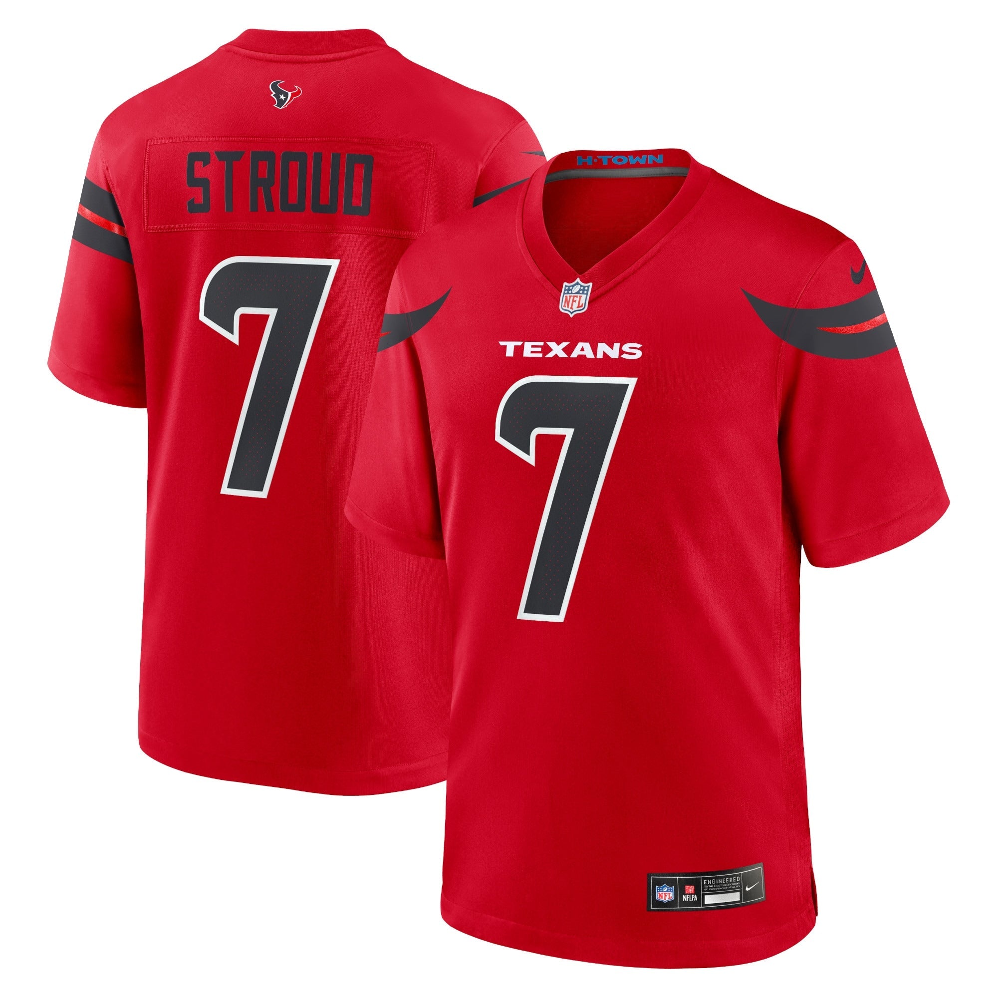 C.J. Stroud Houston Texans Nike Game Jersey - Navy/Red/White