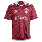 Sam Vines Colorado Rapids adidas Youth 2024 One Flag Kit Replica Player Jersey - Burgundy
