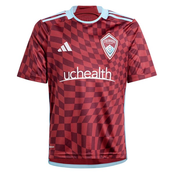 Djordje Mihailovic Colorado Rapids adidas Youth 2024 One Flag Kit Replica Player Jersey - Burgundy
