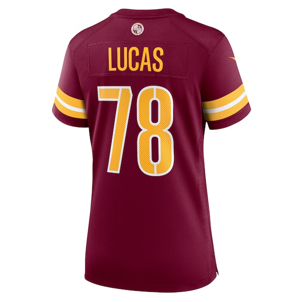 Cornelius Lucas Washington Commanders Nike Women's  Game Jersey -  Burgundy