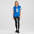 Terrion Arnold Detroit Lions Nike Women's Team Game Jersey -  Blue