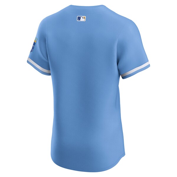 Kansas City Royals Nike Alternate Elite Jersey - Light Blue/White/Royal