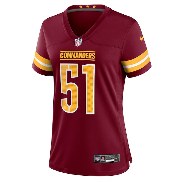 Ale Kaho Washington Commanders Nike Women's Team Game Jersey -  Burgundy