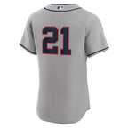 Lars Nootbaar St. Louis Cardinals Nike 2024 Rickwood Classic Authentic Player Jersey - Gray