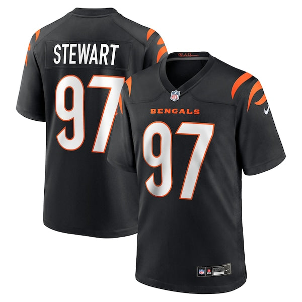 Shemar Stewart Cincinnati Bengals Nike 2025 NFL Draft First Round Pick  Game Jersey - Black