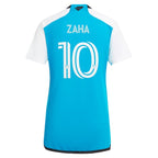 Wilfried Zaha Charlotte FC adidas Women's 2024 The Carolina Kit: Explore Replica Player Jersey - Blue