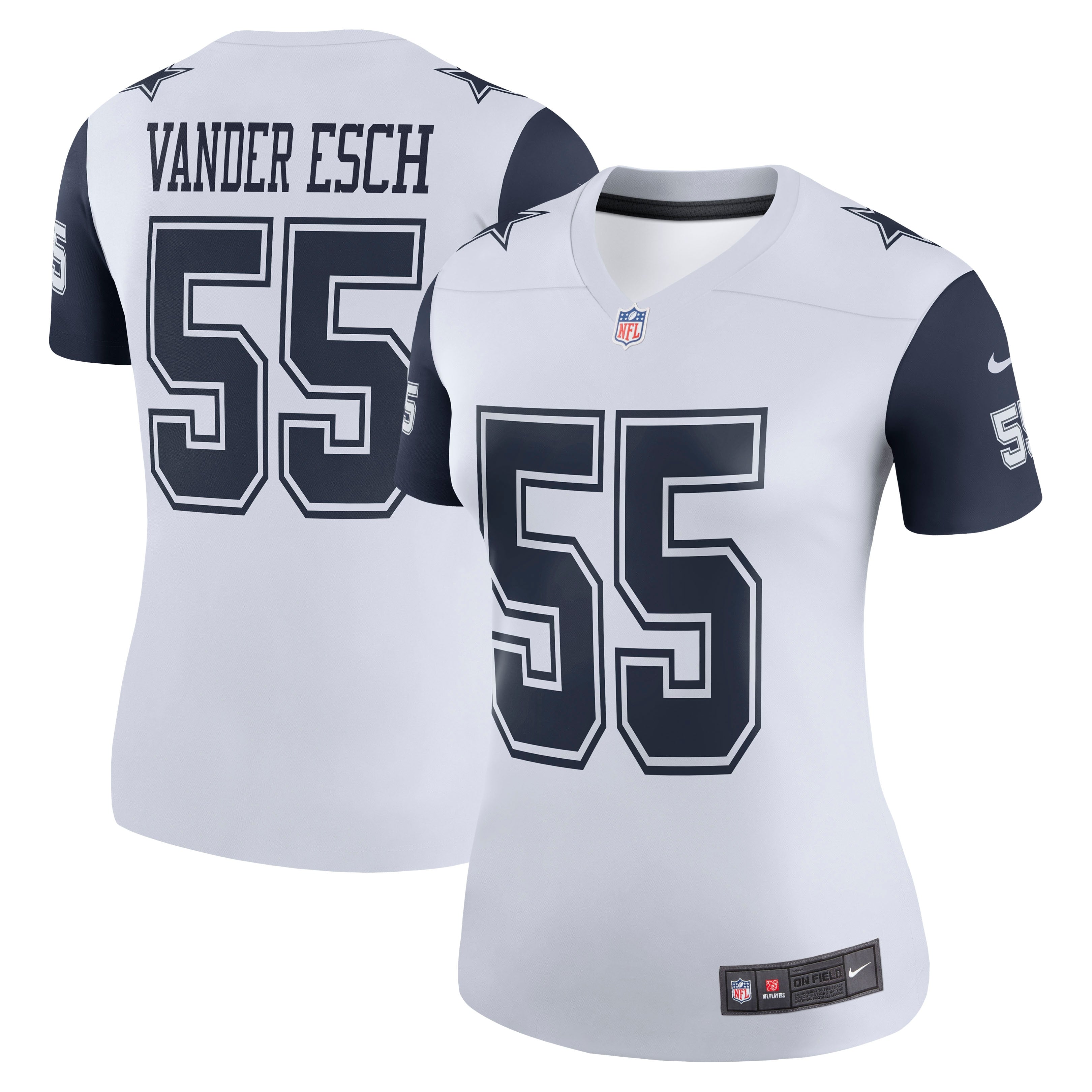 Leighton Vander Esch Dallas Cowboys Nike Women's Legend Player Jersey - Navy/White