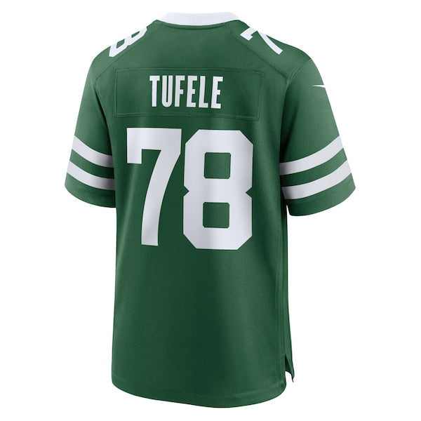 Jay Tufele New York Jets Nike Team Game Jersey - Legacy Green
