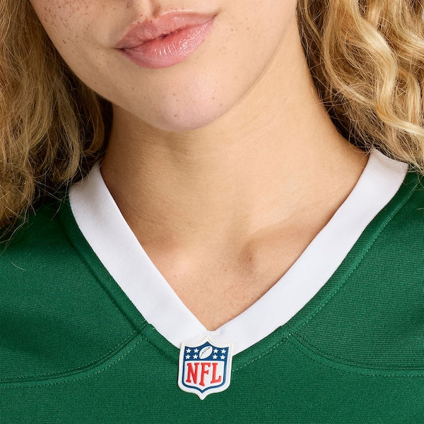 Justin Fields New York Jets Nike Women's Game Jersey - Legacy Green