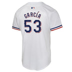 Adolis Garcia Texas Rangers Nike Youth Home Game Player Jersey - White