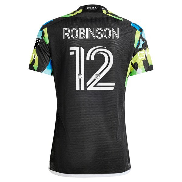 Miles Robinson Atlanta United FC adidas 2024 The 404 Authentic Player Jersey - Black