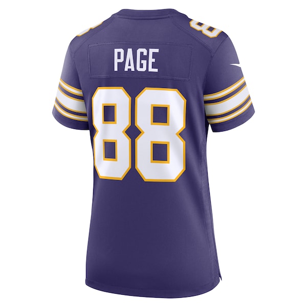 Alan Page Minnesota Vikings Nike Women's Classic Retired Player Jersey - Purple