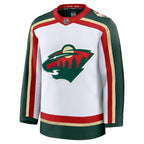 Minnesota Wild  25th Anniversary Premium Jersey - White/Green