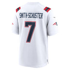 JuJu Smith-Schuster New England Patriots Nike Game Player Jersey - { White