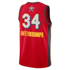 Giannis Antetokounmpo Jordan Brand Unisex 2025 NBA All-Star Game Swingman Player Jersey - Red