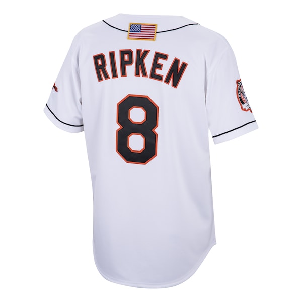Cal Ripken Jr. Baltimore Orioles Cooperstown Collection 2001 Authentic Player Jersey - White