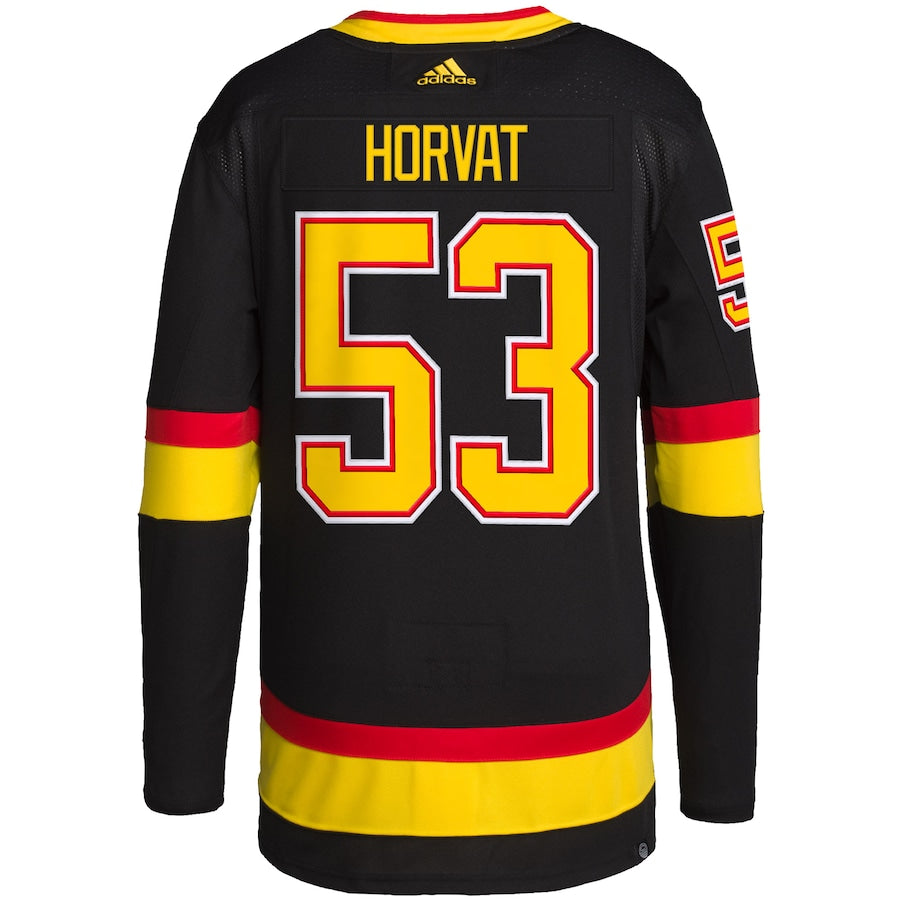 Bo Horvat Vancouver Canucks adidas Alternate Primegreen Authentic Pro Player - Jersey - Black