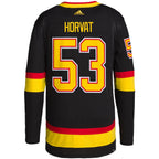 Bo Horvat Vancouver Canucks adidas Alternate Primegreen Authentic Pro Player - Jersey - Black