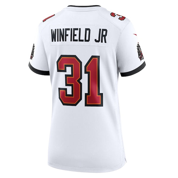Antoine Winfield Jr. Tampa Bay Buccaneers Nike Women's 50th Season Patch Game Jersey -  White