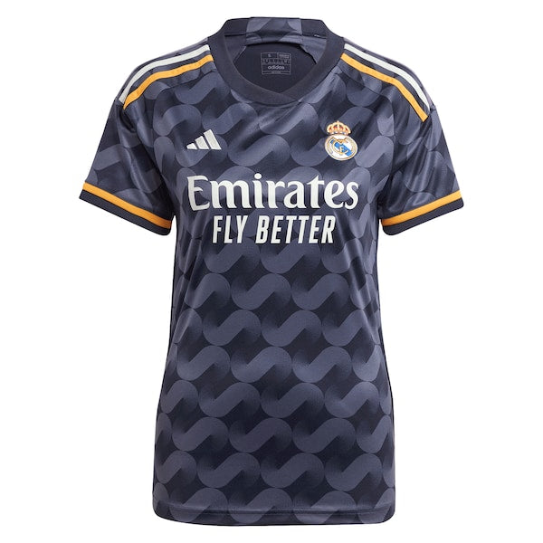 Eduardo Camavinga Los Merengues adidas Women's 2023/24 Away Replica Player Jersey - Navy/White