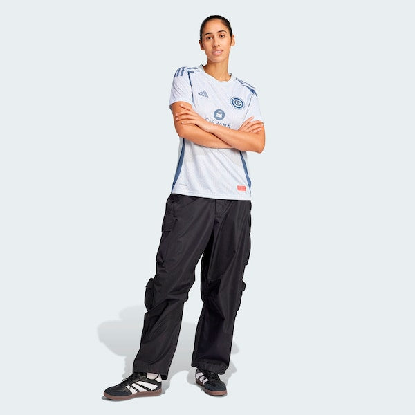 Chicago Fire adidas Women's 2025 The Municipal Kit Replica Jersey - Light Blue