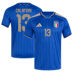Riccardo Calafiori Italy National Team adidas 2026 Home Replica Jersey - Blue