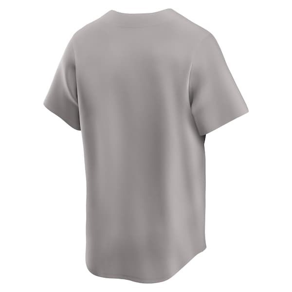 New York Yankees Nike Throwback Cooperstown Collection Limited Jersey - Gray